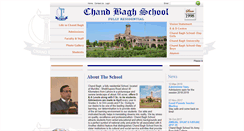 Desktop Screenshot of chandbagh.edu.pk